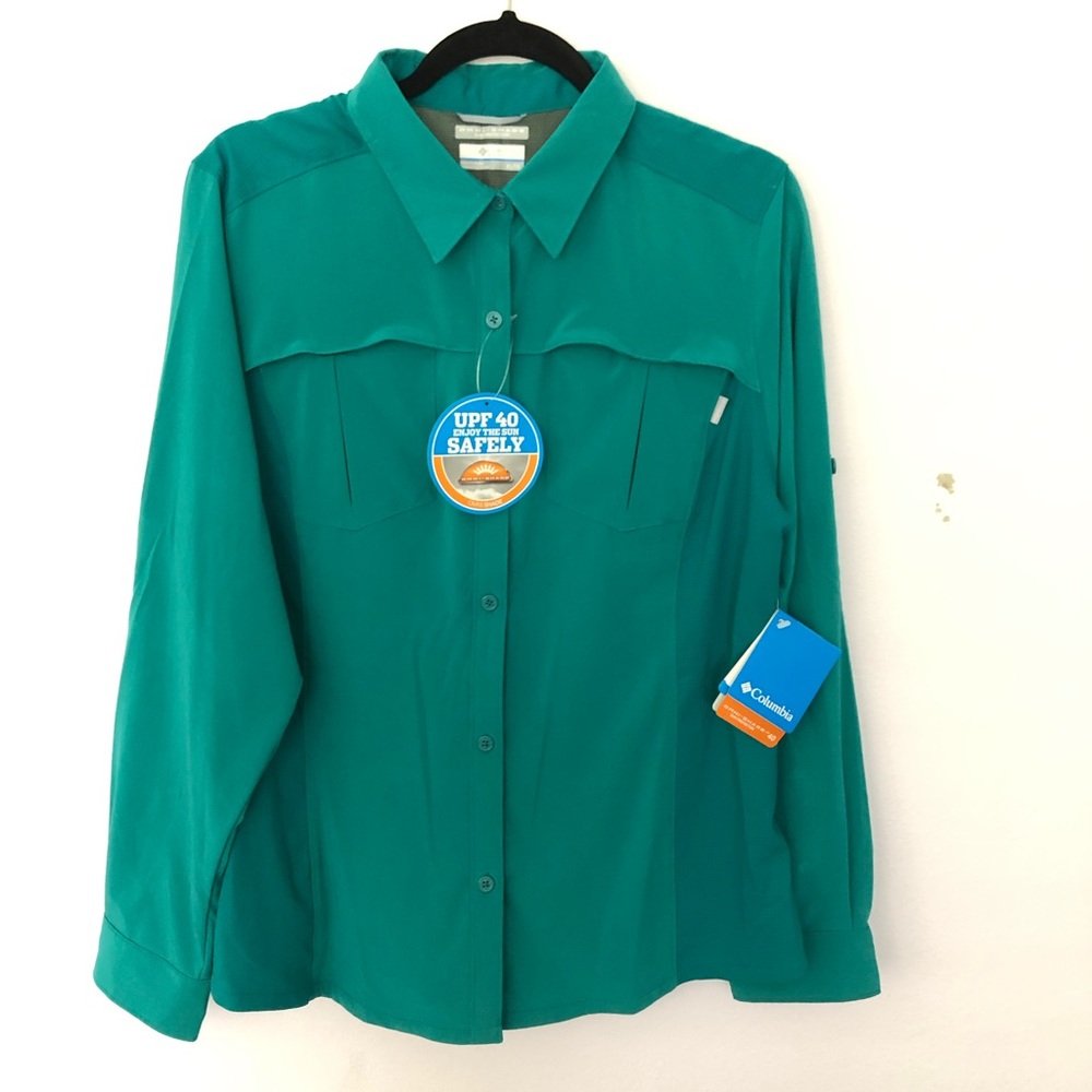 Columbia Omni-Shade Long Sleeve Green